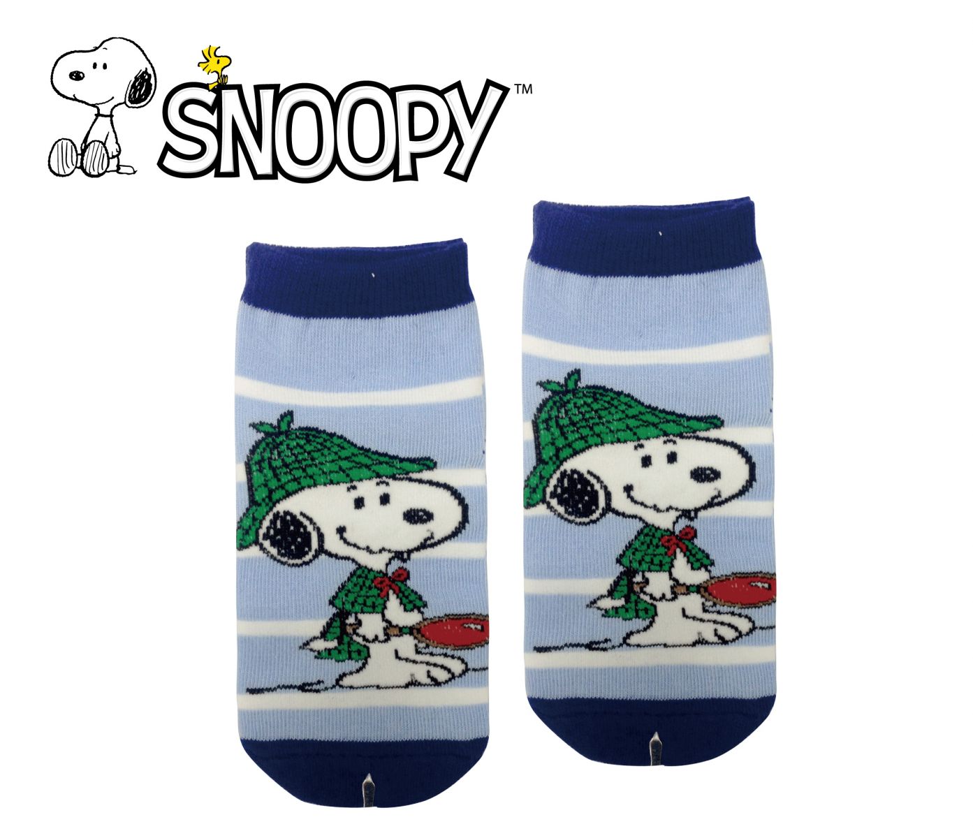 SN002偵探直板童棉襪