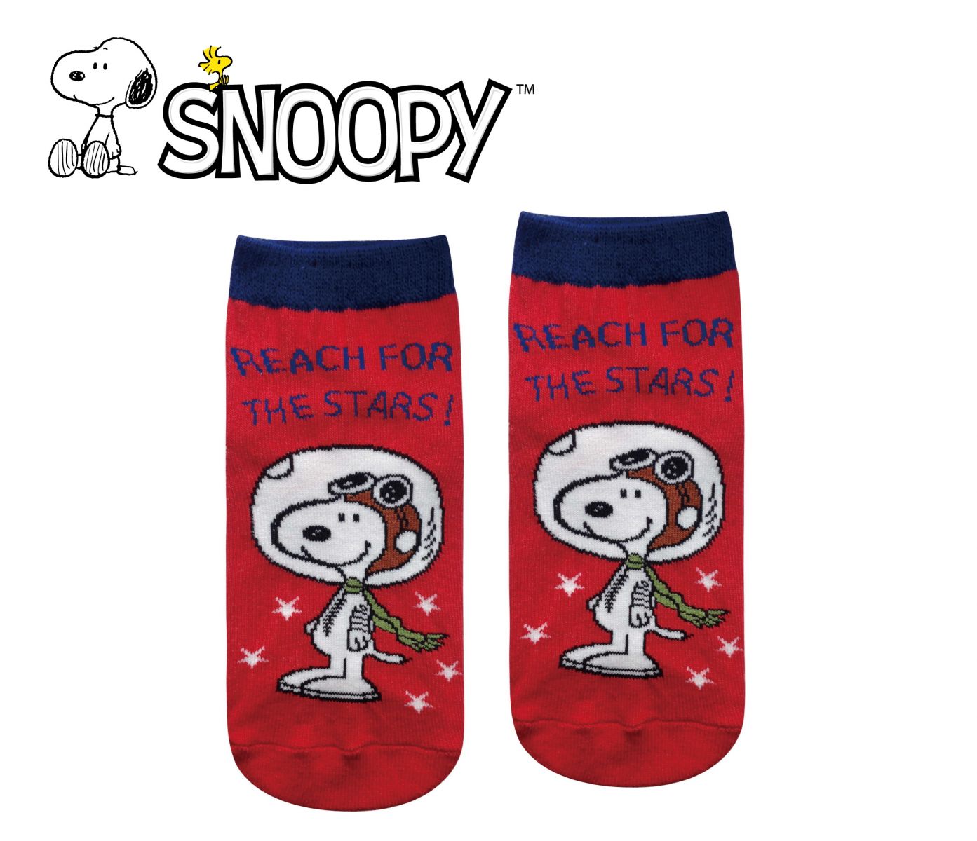 SN001太空人直板童棉襪