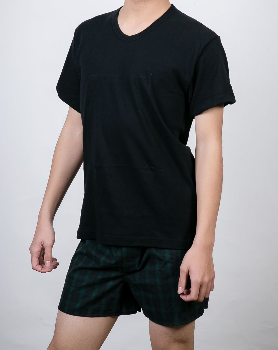 EF112彩色V領短袖內衣