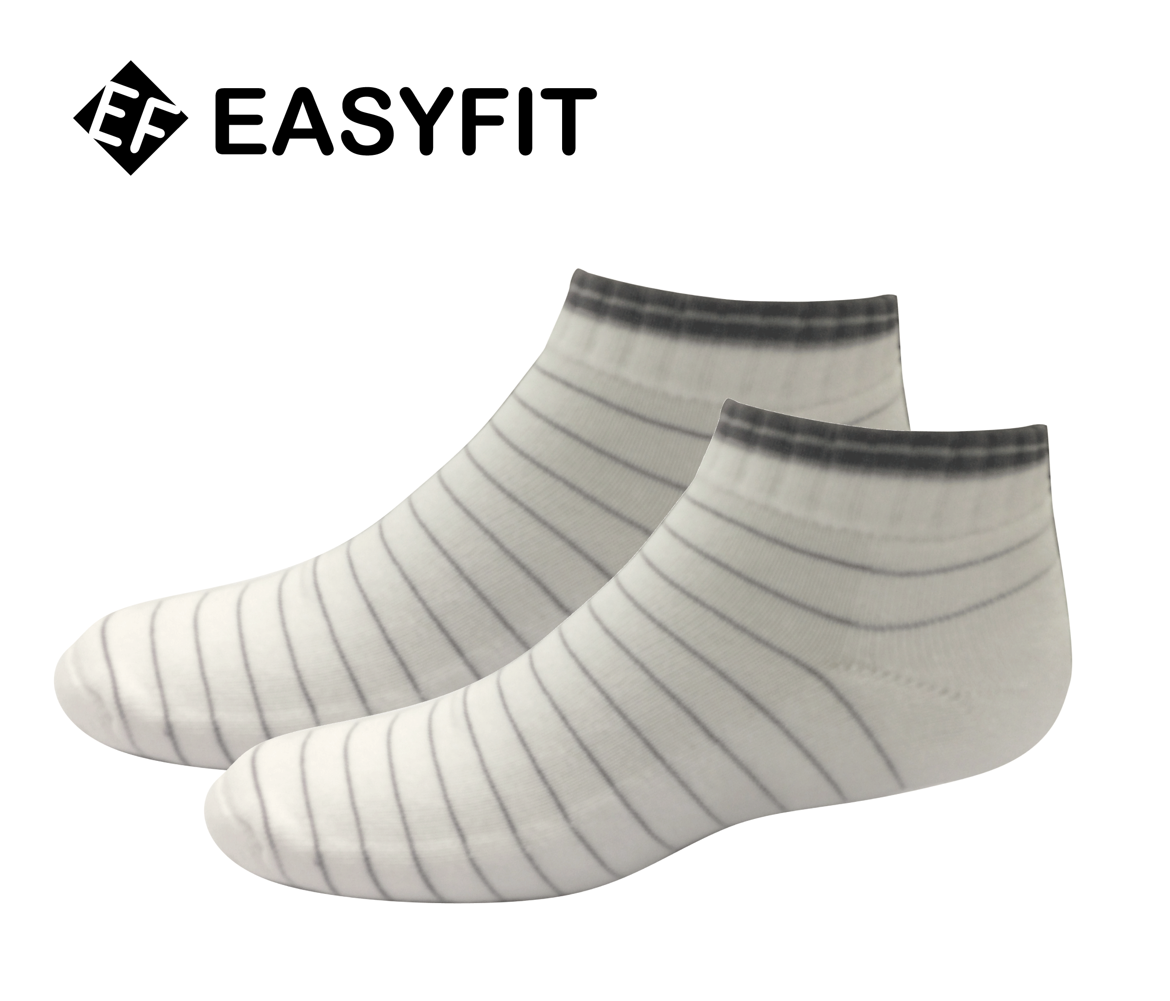 EF157橫條動厚底船襪