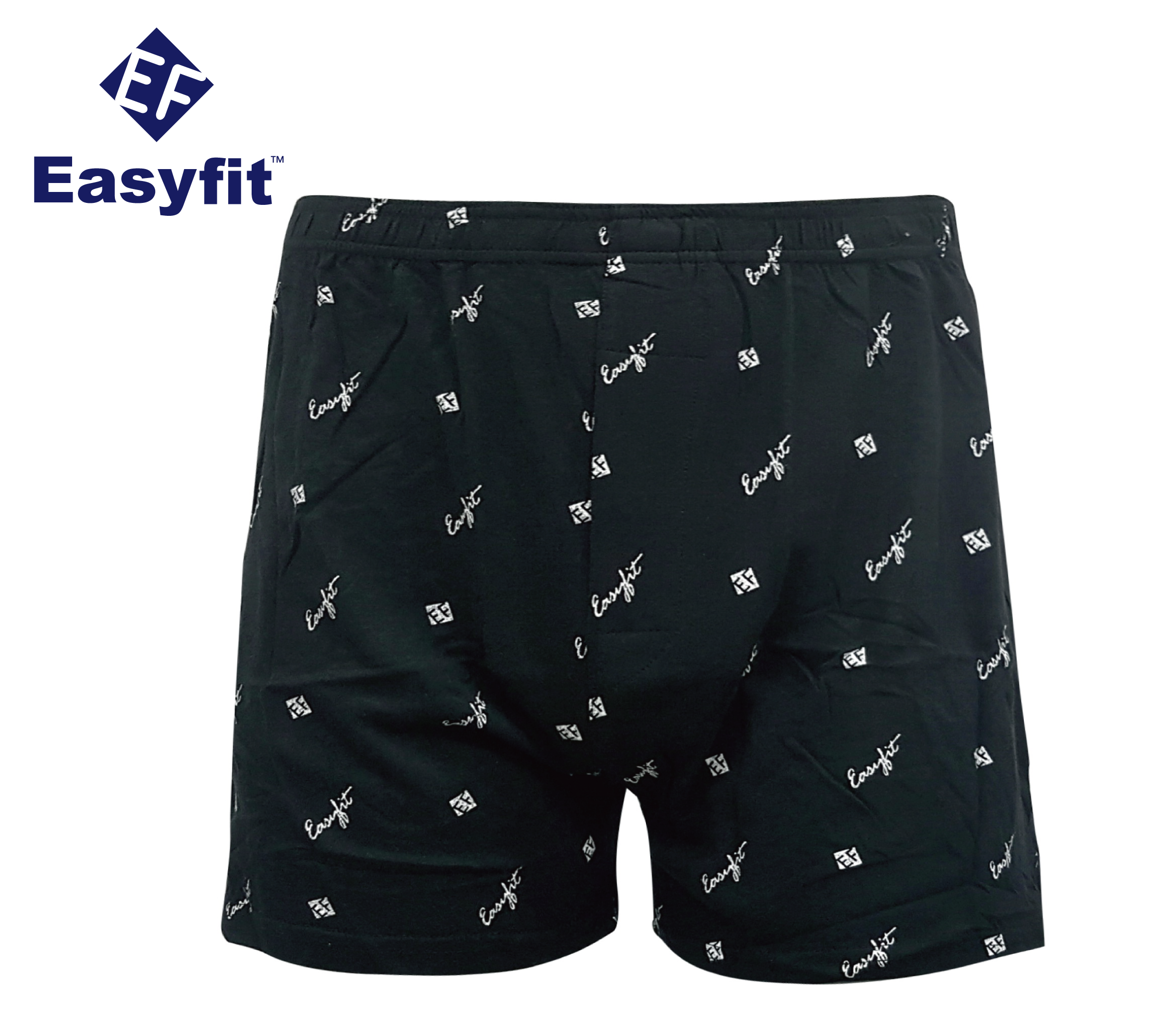 EF604全棉流行膠印平口褲