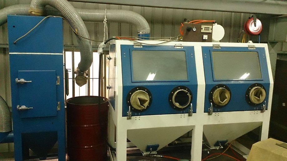 噴砂機台(自製)