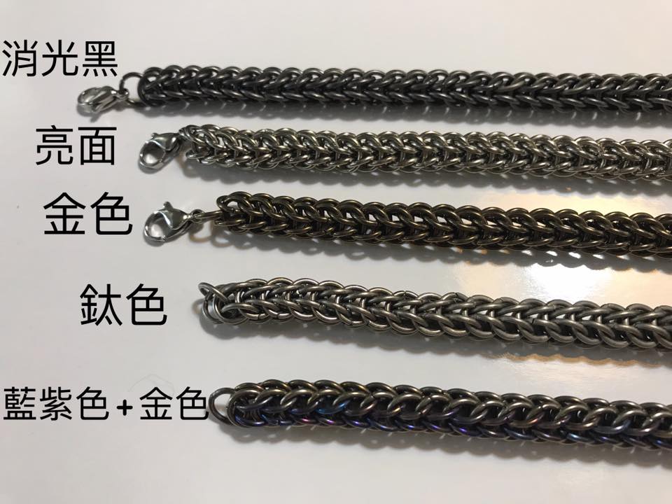 鈦合金手鍊-15