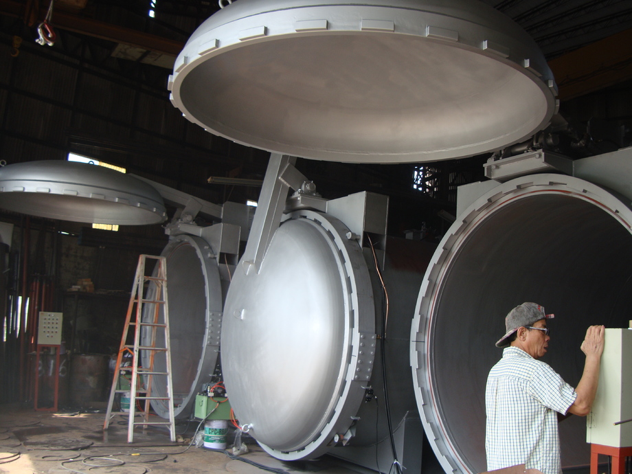 臥式圓筒型蒸鍋