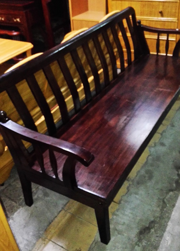 三人座倆用木椅