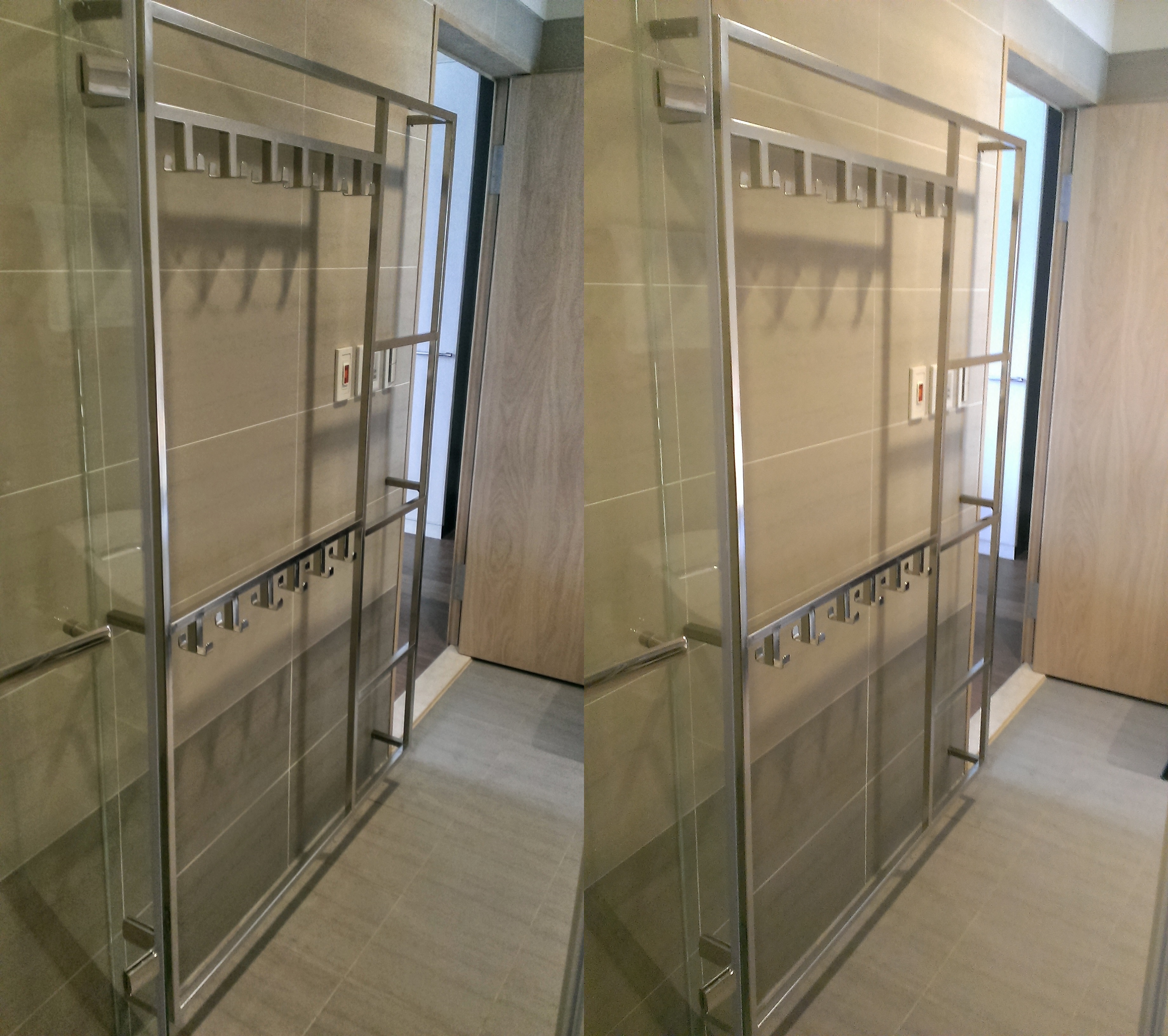 不鏽鋼浴室毛巾架