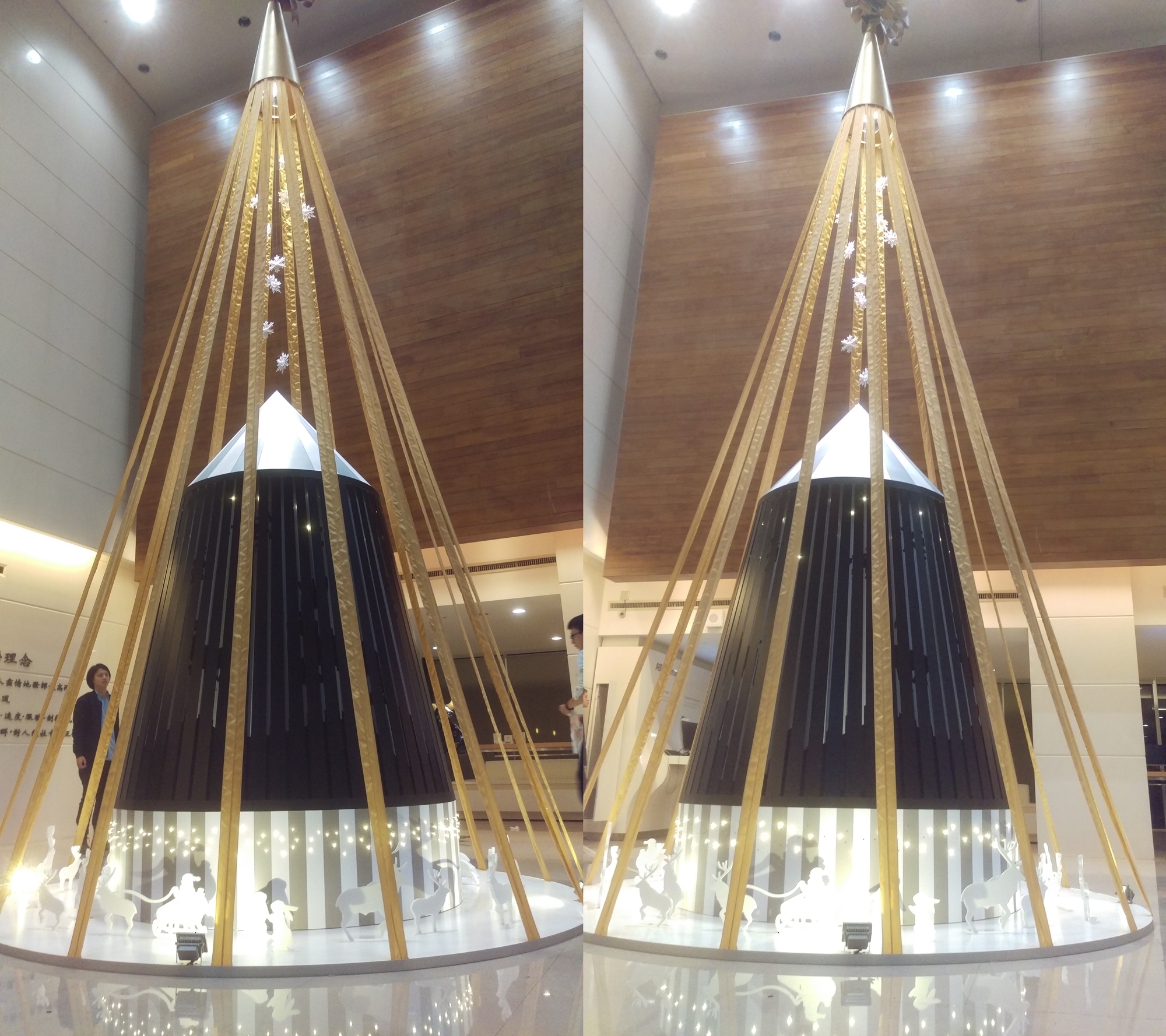 金豐工藝社-展場聖誕樹成品