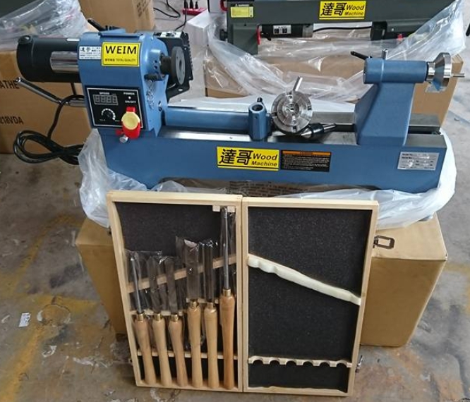 高速鋼HSS*11支車刀組+4吋4MA木工夾頭