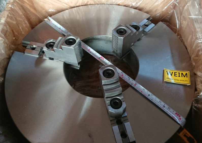 全新強力型三爪夾頭25英吋630MM