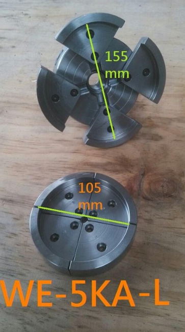 5吋木工專用四爪夾頭*加大盤夾爪組