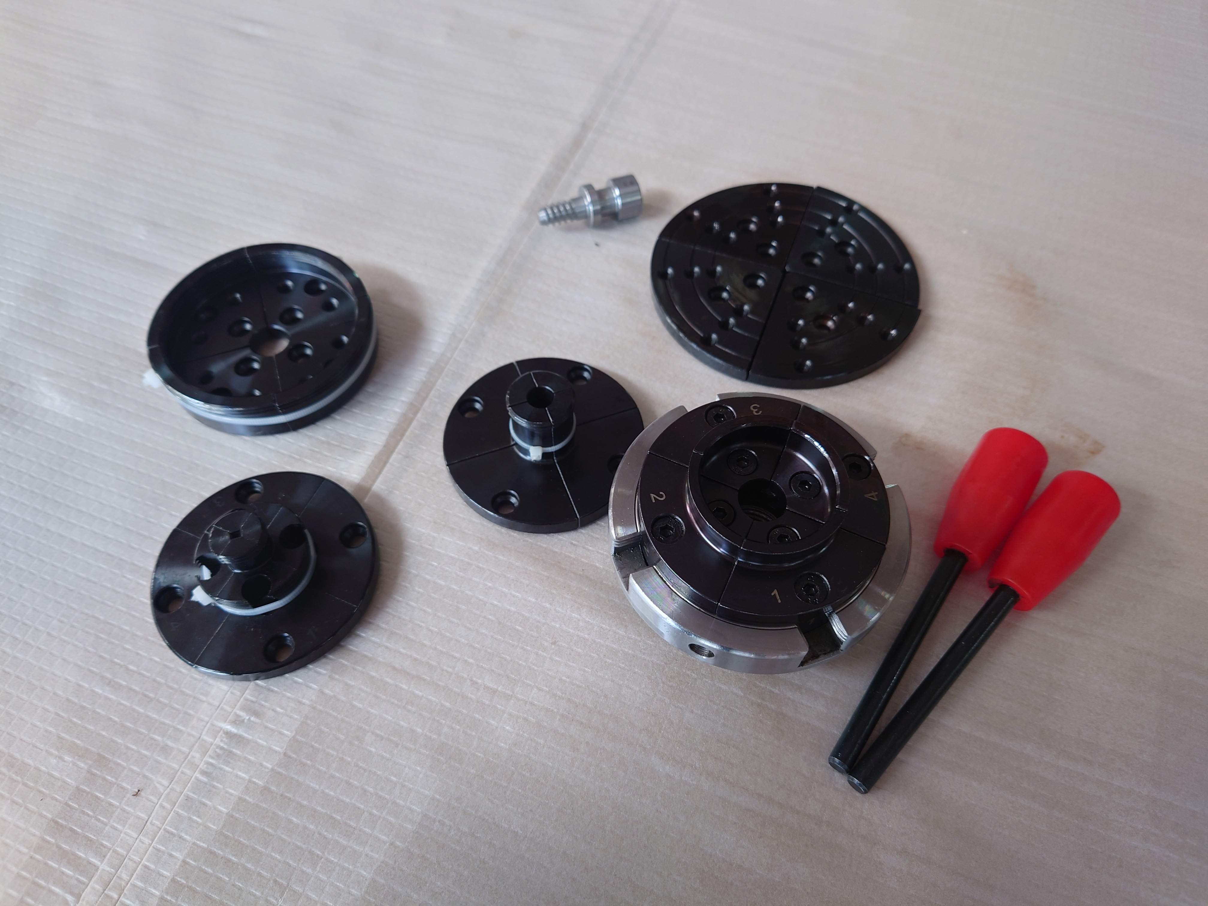 4KC木工夾爪套裝組