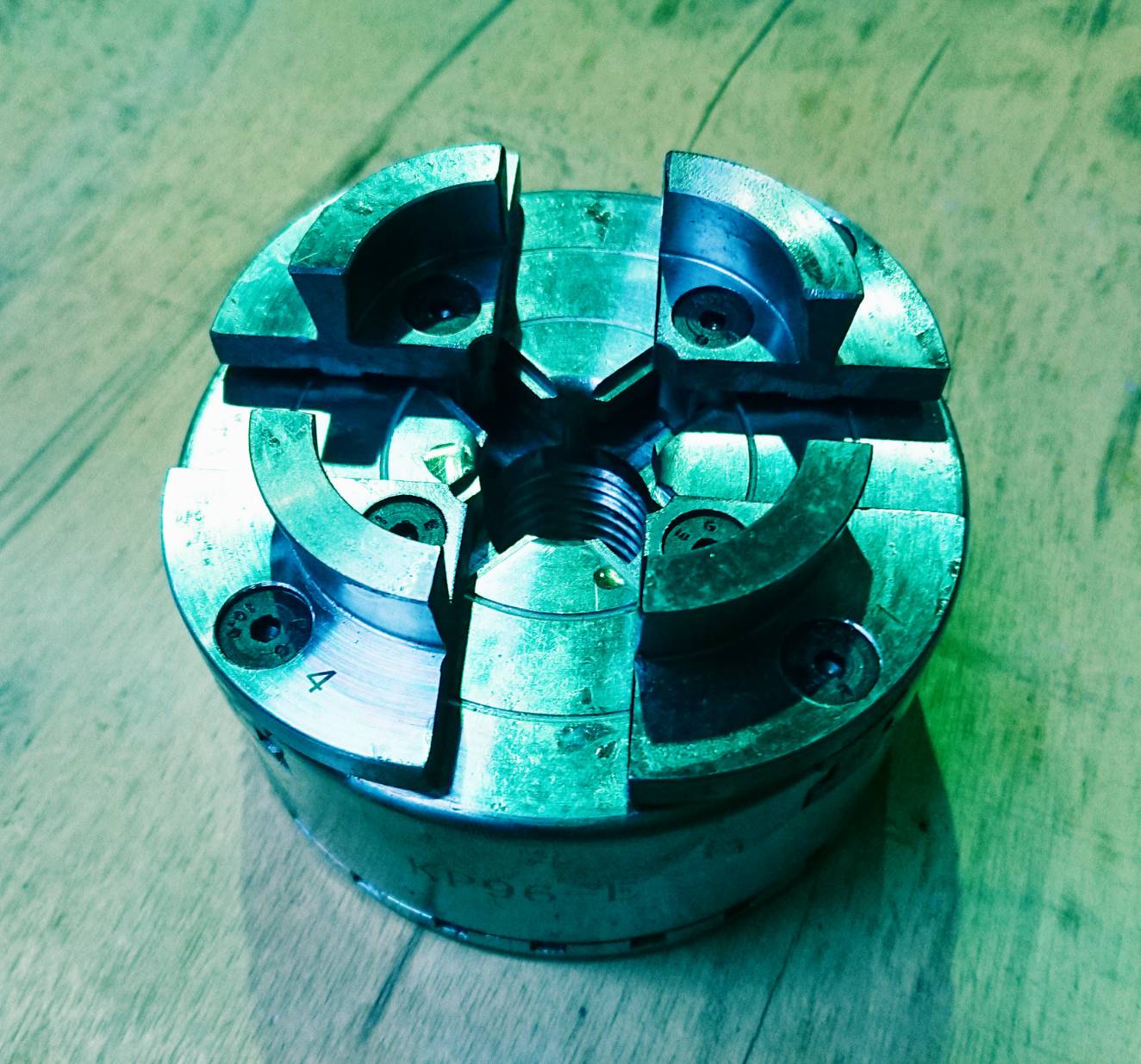 全新四爪同動型木工夾頭4吋版型KA型