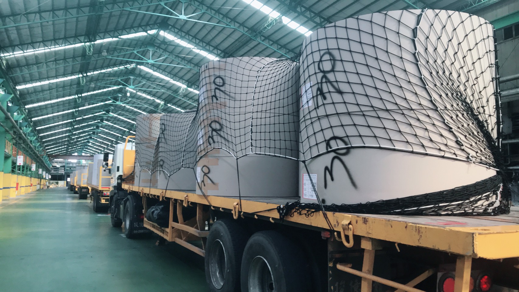 無彈性貨車防護網