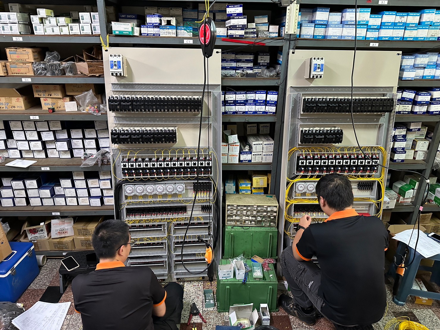 台電控制箱設計施工