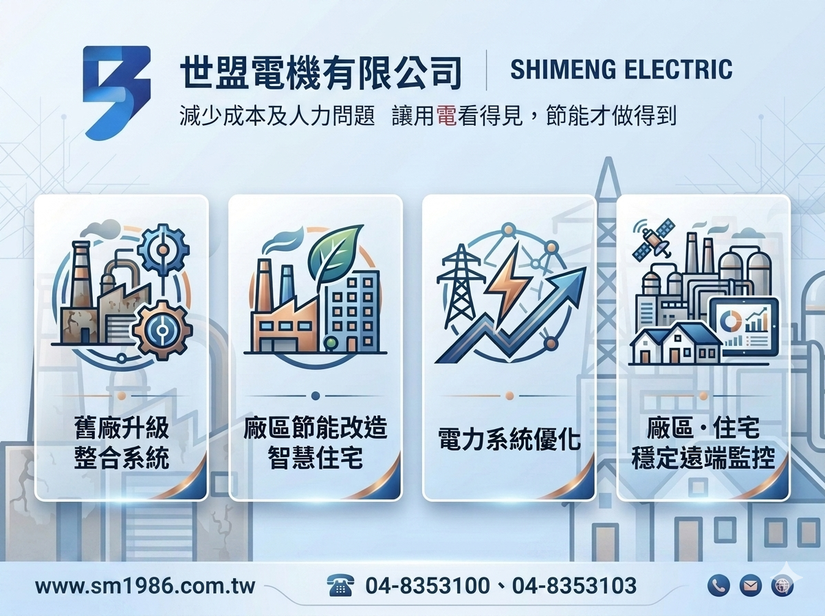 世盟電機(有)-PLC程式編寫 | 客製電控箱 | 自動控制材料 | 變頻器-配電盤
