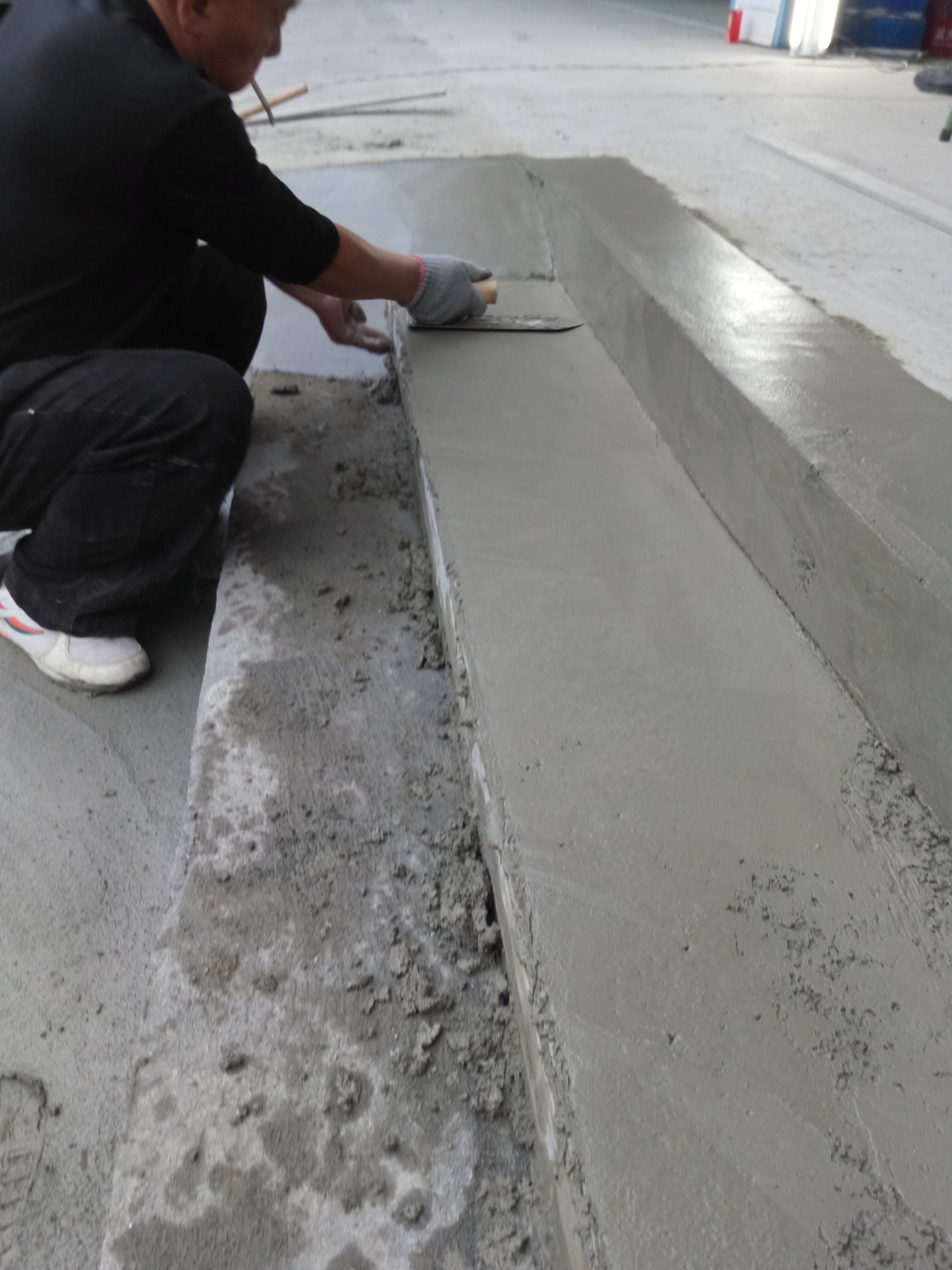 新北市泥作台階