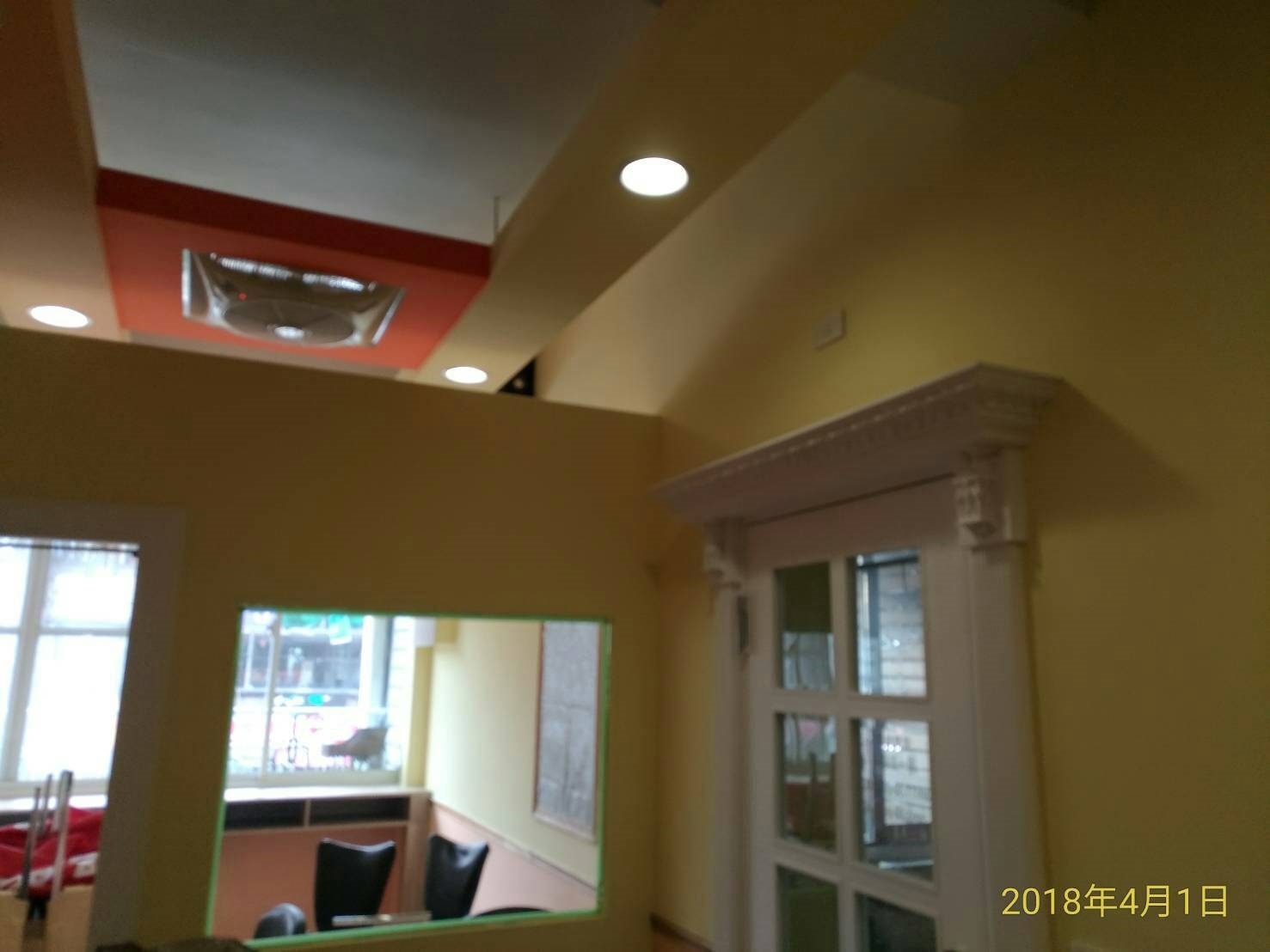 景美餐廳店面室內油漆粉刷