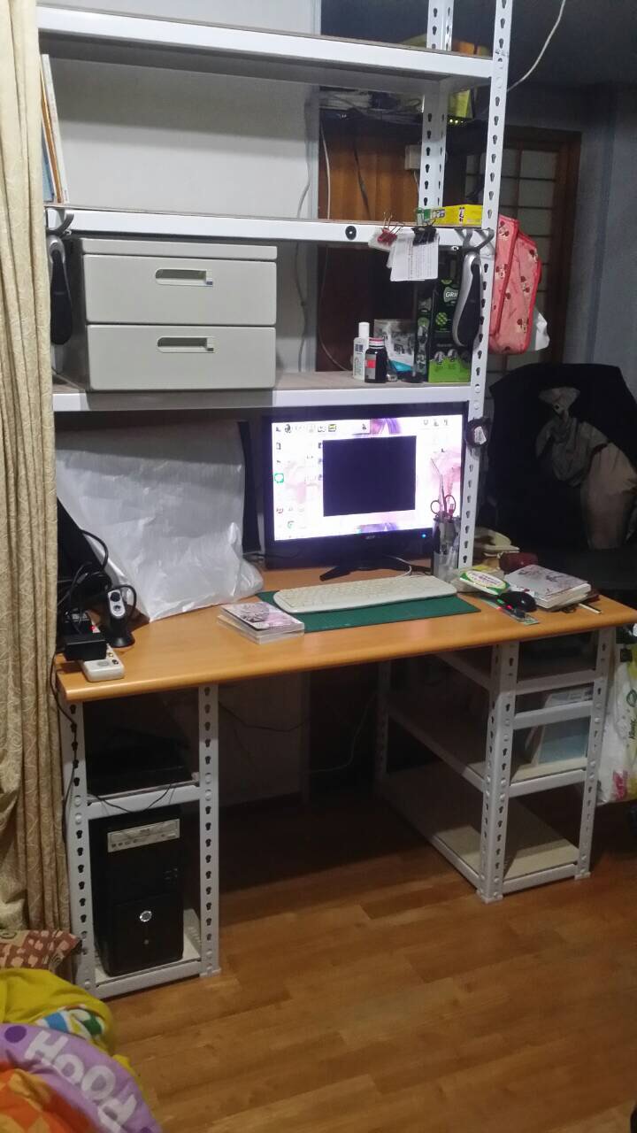 免螺絲角鋼組合架