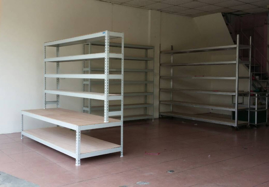 免螺絲角鋼組合架