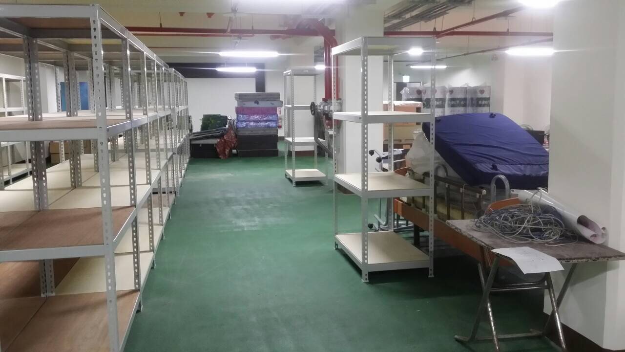 免螺絲角鋼組合架