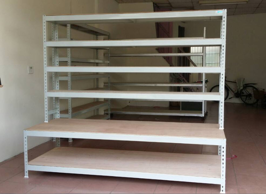 免螺絲角鋼組合架