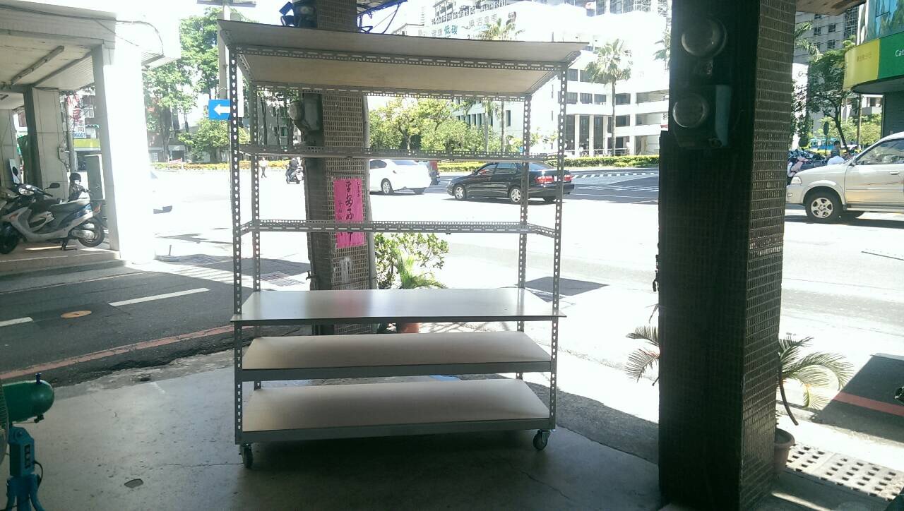 免螺絲角鋼組合架