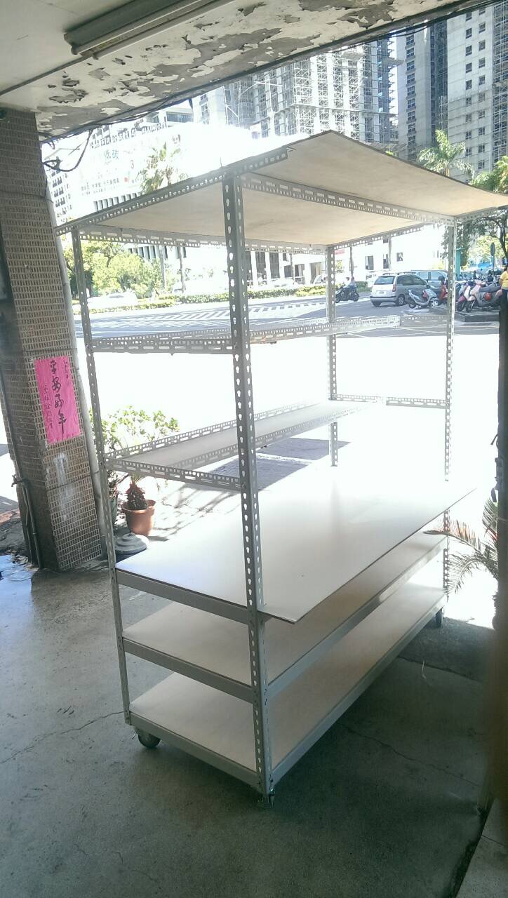 免螺絲角鋼組合架