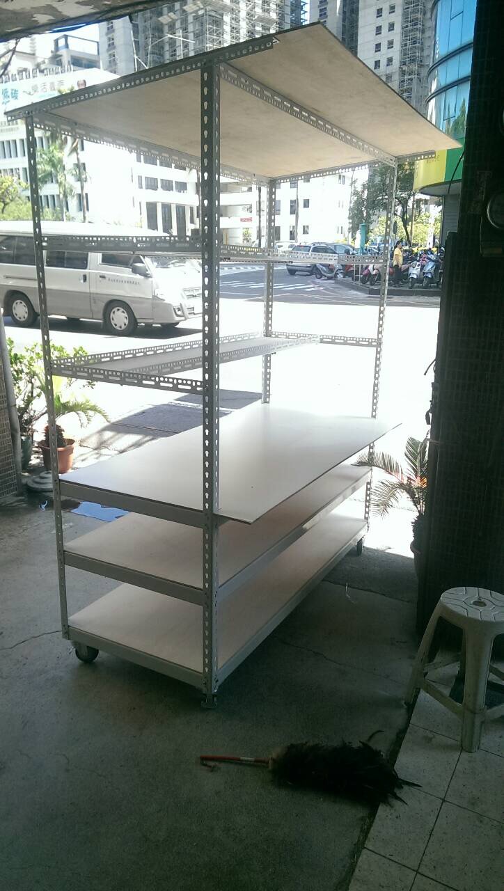 免螺絲角鋼組合架