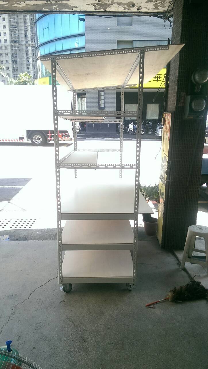 免螺絲角鋼組合架