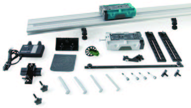 運動紀錄器的動力學小車和軌道系統