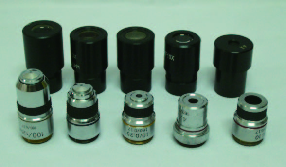 目鏡、物鏡組
