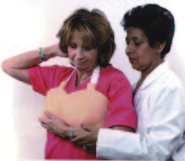 肩掛式乳房自我檢查模型(