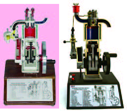 四行程汽柴油引擎剖面模型