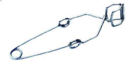 不銹鋼製試管夾