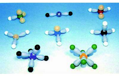 分子形狀模型組