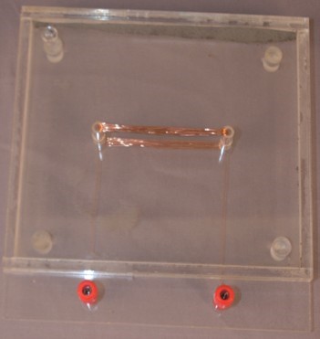 密閉式單匝圓形線圈磁場實驗器