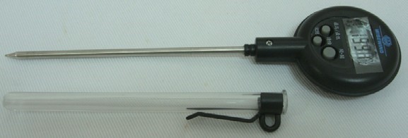 筆型記憶溫度計