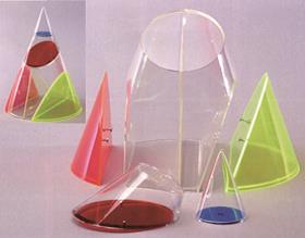 圓錐體切面模型(德製)