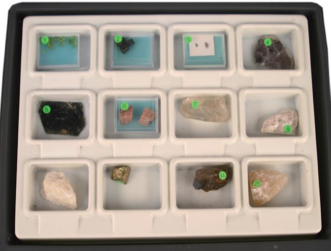 造岩礦物標本