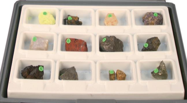 台灣主要礦物標本