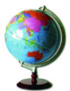 海藍行政圖示地球儀