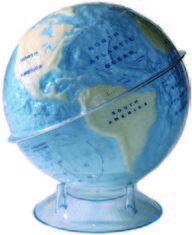 世界全球立體地形(美貨)