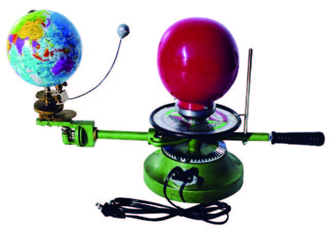 電、手動三球儀
