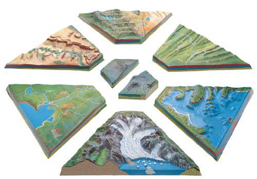 地形模型(美貨)