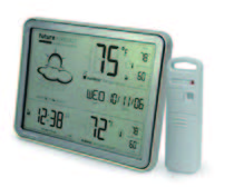 高反差無線溫濕度氣象站(歐美貨)