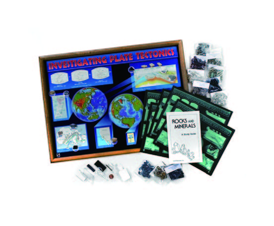 地殼構造展示教學圖表板