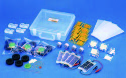 太陽能電池汽車組(4組裝)(日貨)