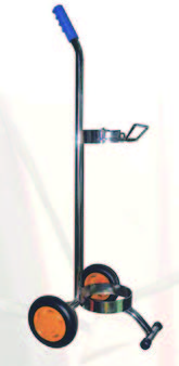 不鏽鋼製鋼瓶推車