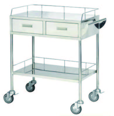 不鏽鋼二層推車