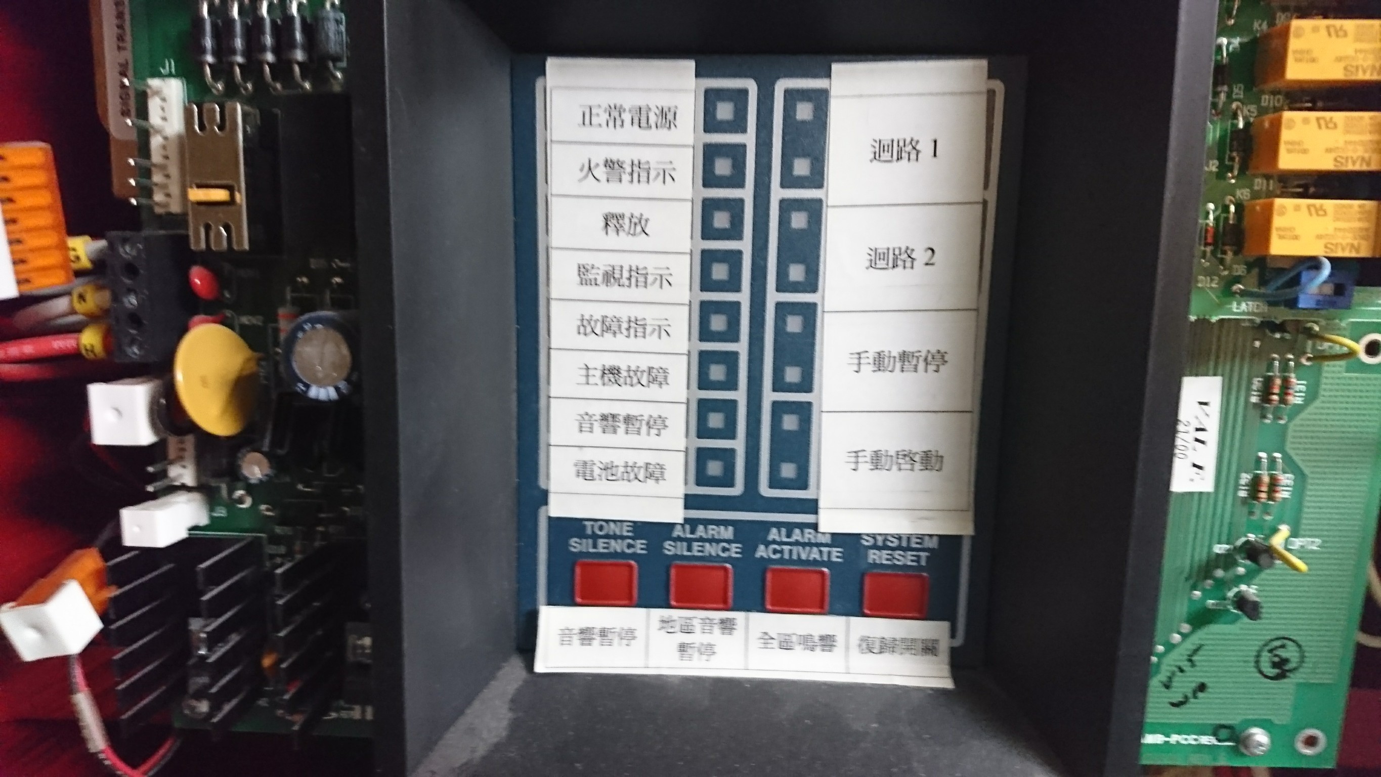 某國銀企業消防氣體中文圖說